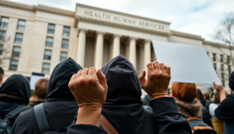 activists detained after blockade at hhs over rules targeting gender affirming care 1772249265