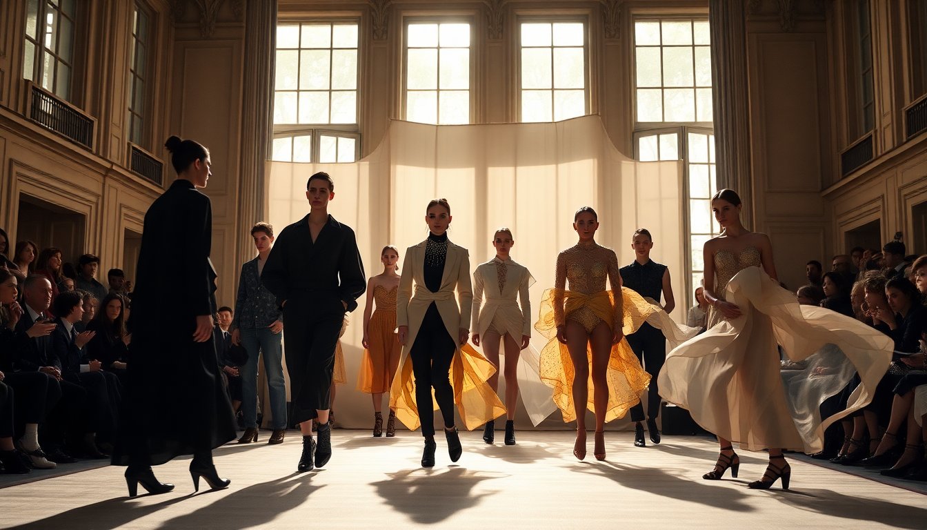 exploring the fusion of fashion and performance art at fashion week 1769959201