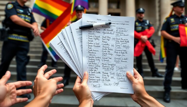 petition urges removal of nsw police from 2026 mardi gras over town hall violence 1770977556