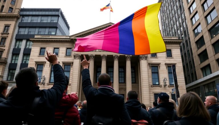 progress pride flag flies over sydney town hall as mardi gras season begins 1770976997