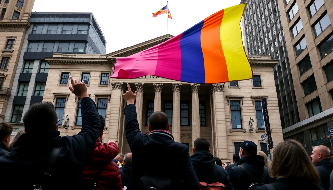 progress pride flag flies over sydney town hall as mardi gras season begins 1770976997