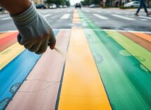 man detained in dallas after restoring rainbow crosswalks removed under state order 1774542701