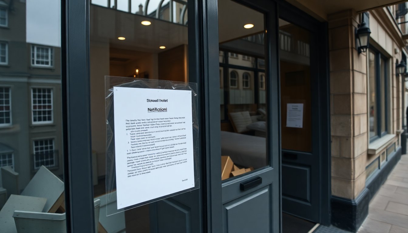 stonewall hotel administration notice sparks concern on oxford street 1773703595