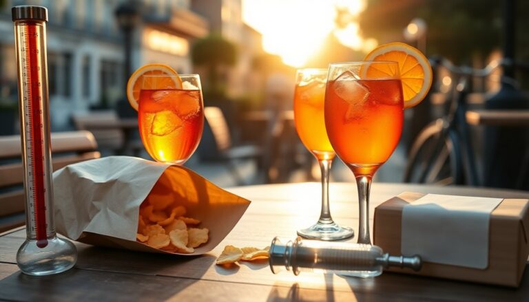Aperol Spritz orders jump at 16°C as Brits embrace al fresco season