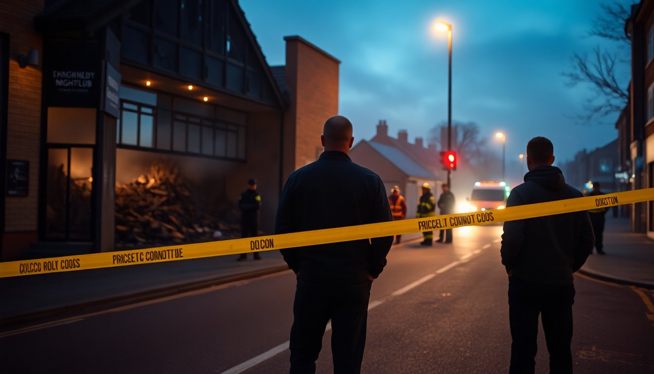 Arrest made after Pink Punters nightclub gutted by fire near Milton Keynes